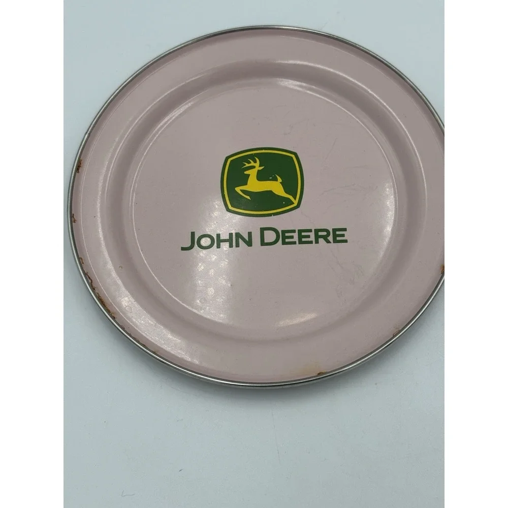 Pink Metal John Deere 8